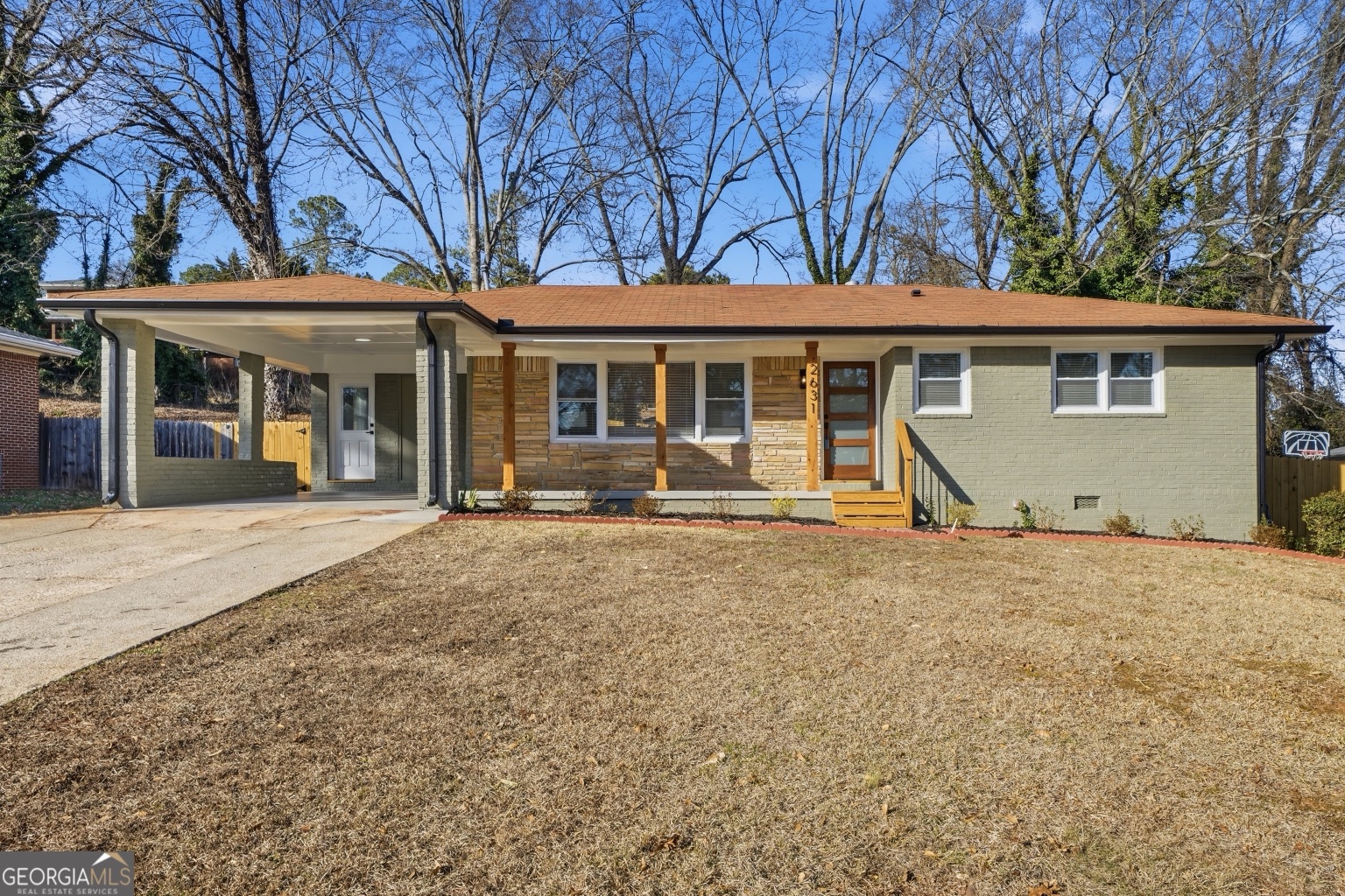 Modern greige exterior home painting