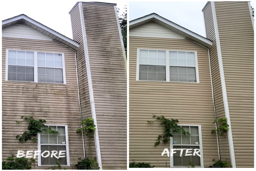 House washing project 1