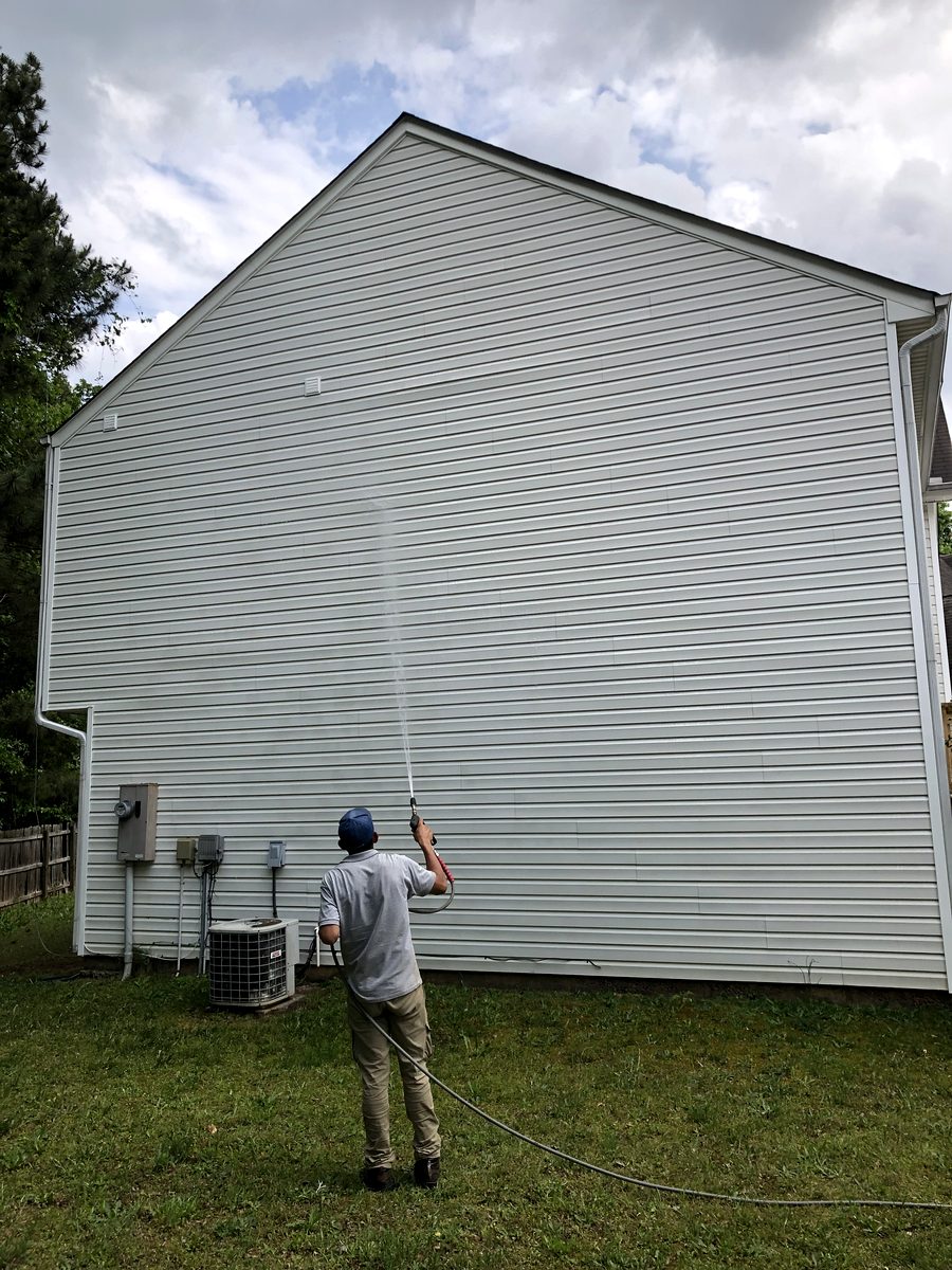 House washing project 4