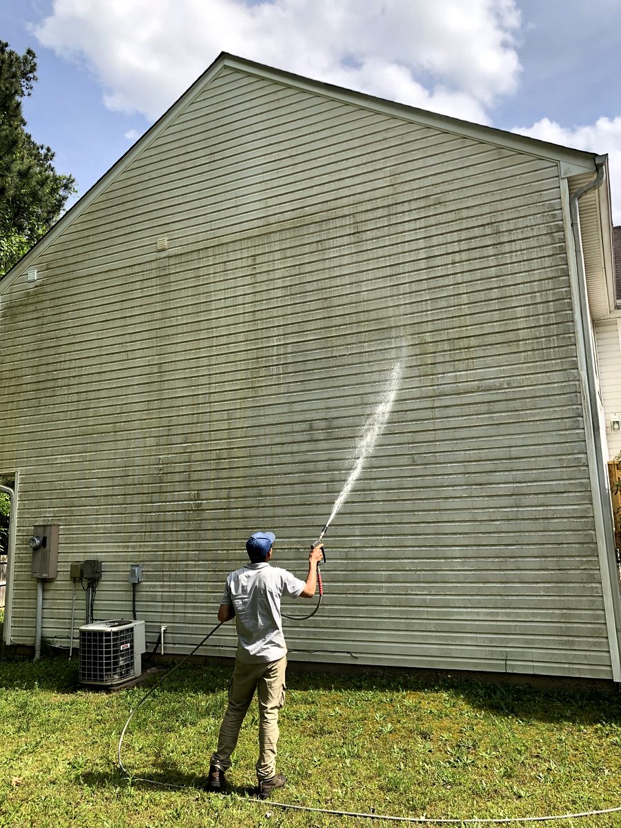 House washing project 5